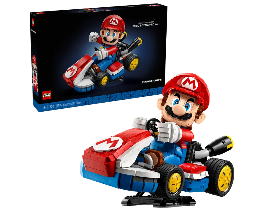 LEGO Super Mario 72037 - Mario Kart – Mario & Standard Kart