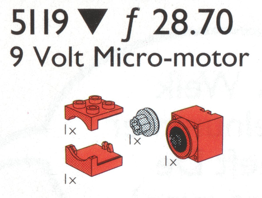 LEGO Service Packs 5119 - 9V Micromotor