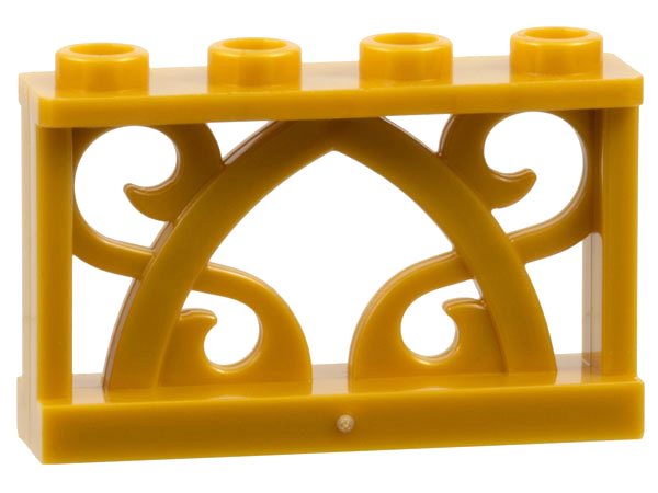 LEGO 19121 - Fence 1 x 4 x 2 Ornamental with 4 Studs