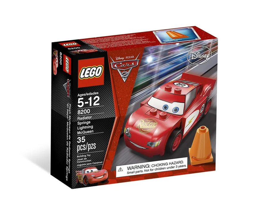 LEGO Cars 8200 - Radiator Springs Lightning McQueen With instructions - No box