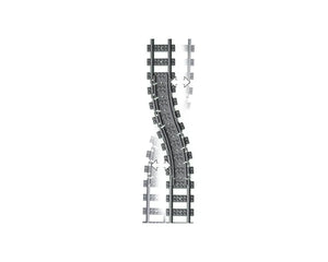 LEGO Train 60205 - Tracks and Curves - Authentic LEGO Set Image 6