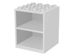 LEGO 2 - Homemaker Cupboard 4 x 4 x 4 - Image 1