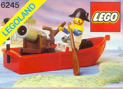 LEGO Pirates 6245 - Havenwacht Met instructies - Zonder doos