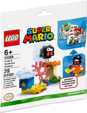 LEGO Super Mario 30389 Fuzzy & Mushroom Platform, polybag