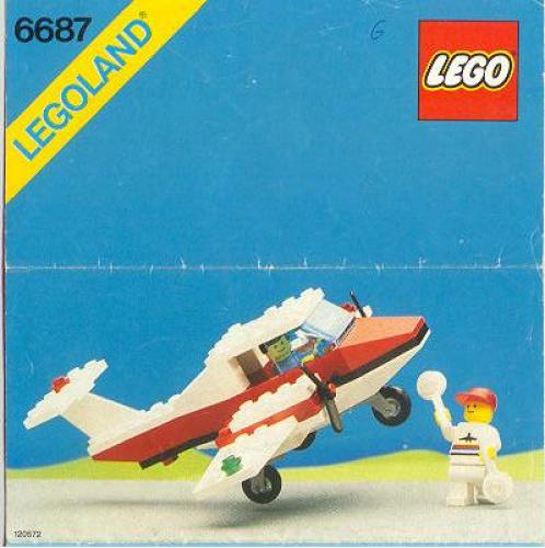 LEGO City 6687 - Turbo Prop I With instructions - No box