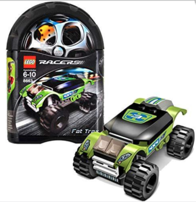 LEGO Racers 8663 - Fat Trax - Authentic LEGO Set Main Image