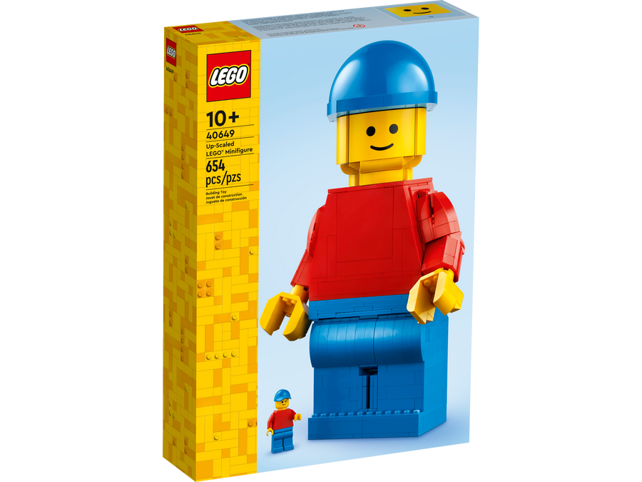 LEGO Sculptures 40649 Up-Scaled LEGO Minifigure, box