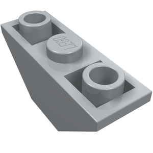LEGO 2341 Slope, Inverted 45 3 x 1 Double in Light Bluish Gray - Authentic LEGO Part