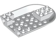 LEGO 5123 - Aircraft Fuselage Forward Bottom Curved 6 x 8 with 2 Holes and 2 Pin Holes