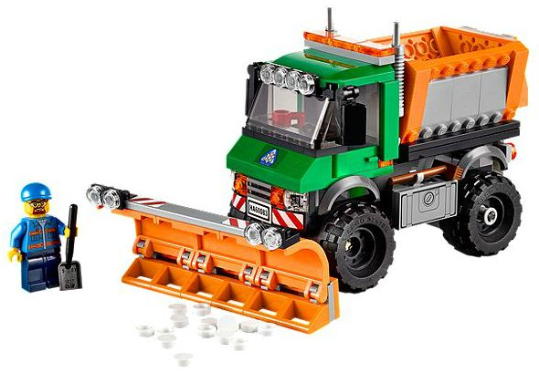 LEGO Town 60083 - Snowplow Truck - Image 1