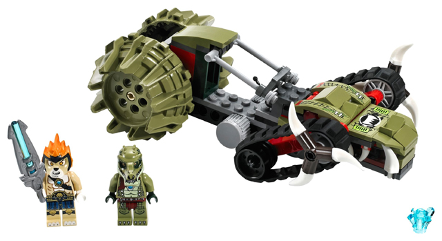 LEGO LEGENDS OF CHIMA 70001 - Crawley's Claw Ripper - Image 1