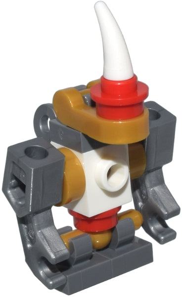 LEGO Holiday & Event 76293-15 - 76293 Advent Calendar 2024, Super Heroes, Spider-Man (Day 14) - Rhino Bot Packed inside a grip bag - Authentic LEGO Set Main Image