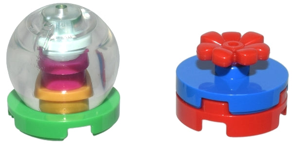 LEGO Holiday & Event 76293-23 - 76293 Advent Calendar 2024, Super Heroes, Spider-Man (Day 22) - Snow Globe and Present Packed inside a grip bag - Authentic LEGO Set Main Image
