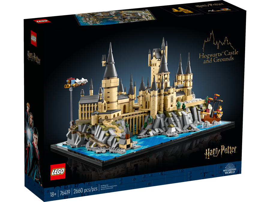 LEGO Harry Potter 76419 Hogwarts Castle and Grounds, box