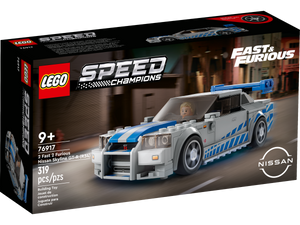 LEGO Speed Champions 76917 2 Fast 2 Furious Nissan Skyline GT-R (R34), box