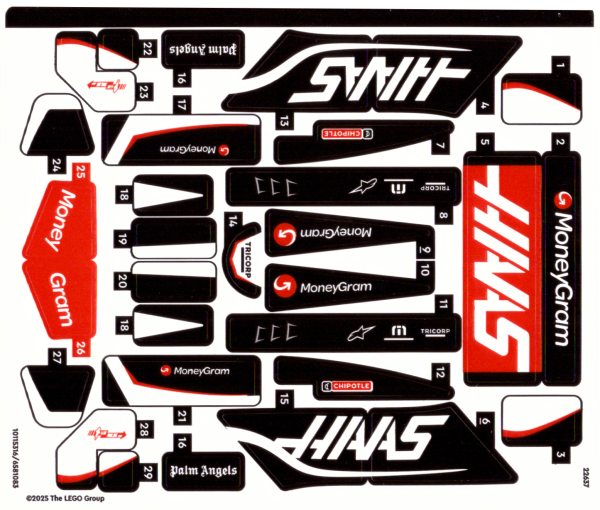 LEGO 77250stk01a - Sticker Sheet for Set 77250 - International Version - (10115316/6581083)