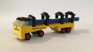 LEGO LEGOLAND 647 - Lorry with Rails With instructions - No box - Authentic LEGO Set Main Image