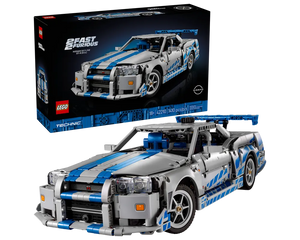 LEGO Technic 42210 - 2 Fast 2 Furious Nissan Skyline GT-R (R34) Car - Authentic LEGO Set Main Image