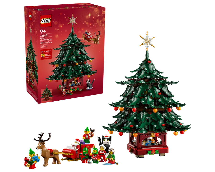 =LEGO Creator 41843 - Family Christmas Tree - Authentic LEGO Set Main Image