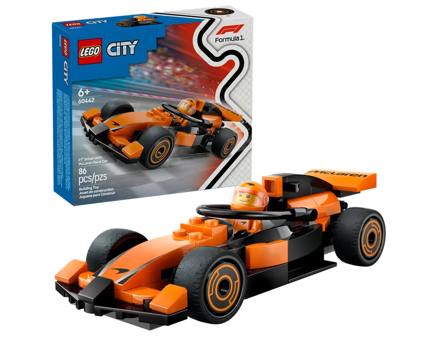 LEGO City 60442 - F1 Driver with McLaren Race Car