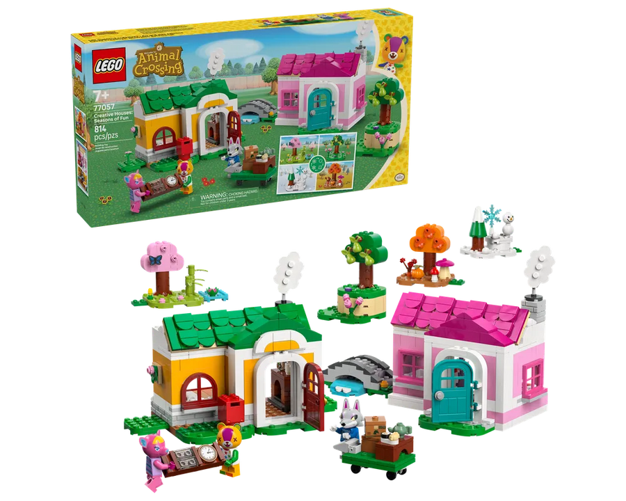 LEGO Animal Crossing 77057 - Creative Houses: Seasons of Fun - Authentic LEGO Set Main Image