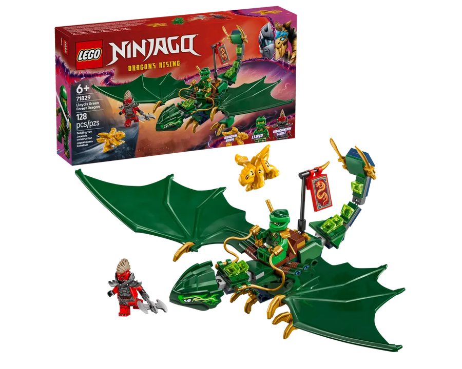 LEGO NINJAGO 71829 - Lloyd's Green Forest Dragon