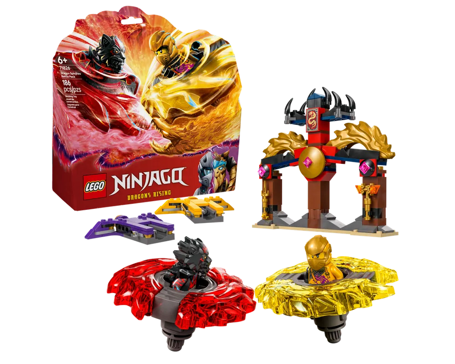 LEGO NINJAGO 71826 - Dragon Spinjitzu Battle Pack - Authentic LEGO Set Main Image