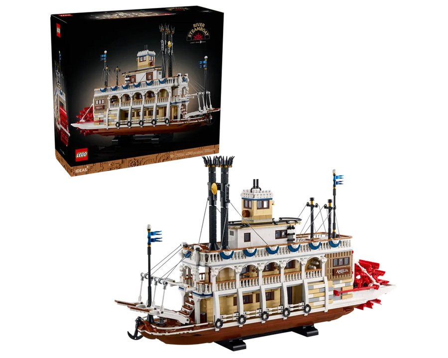 LEGO LEGO Ideas (CUUSOO) 21356 - River Steamboat - Authentic LEGO Set Main Image