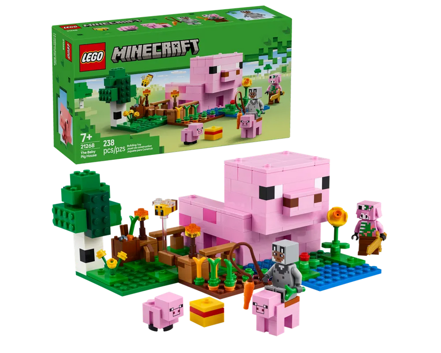 LEGO Minecraft 21268 - Het biggetjeshuis