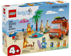 LEGO Bluey 11202 - Bluey’s Beach & Family Car Trip - Authentic LEGO Set Main Image