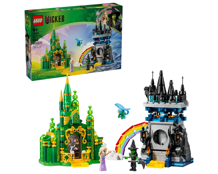 LEGO Wicked 75689 - Emerald City & Kiamo Ko Castle - Authentic LEGO Set Main Image