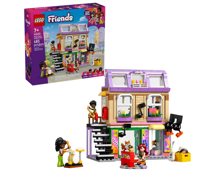 LEGO Friends 42653 - Music Store & Apartment