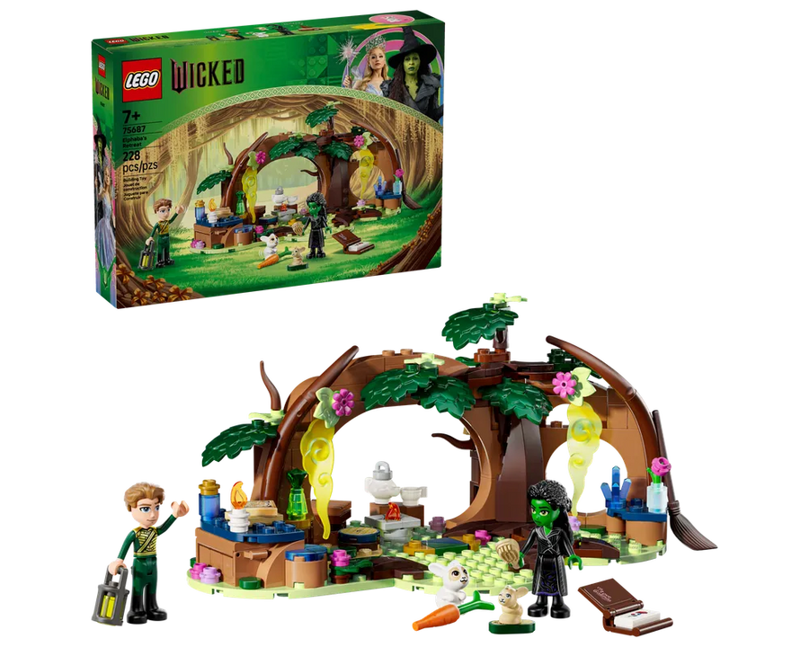 LEGO Wicked 75687 - Elphaba's Retreat - Authentic LEGO Set Main Image