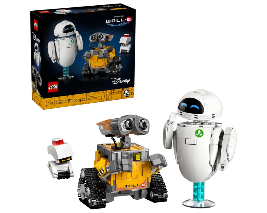 LEGO Disney 43279 - WALL-E and EVE - Authentic LEGO Set Main Image
