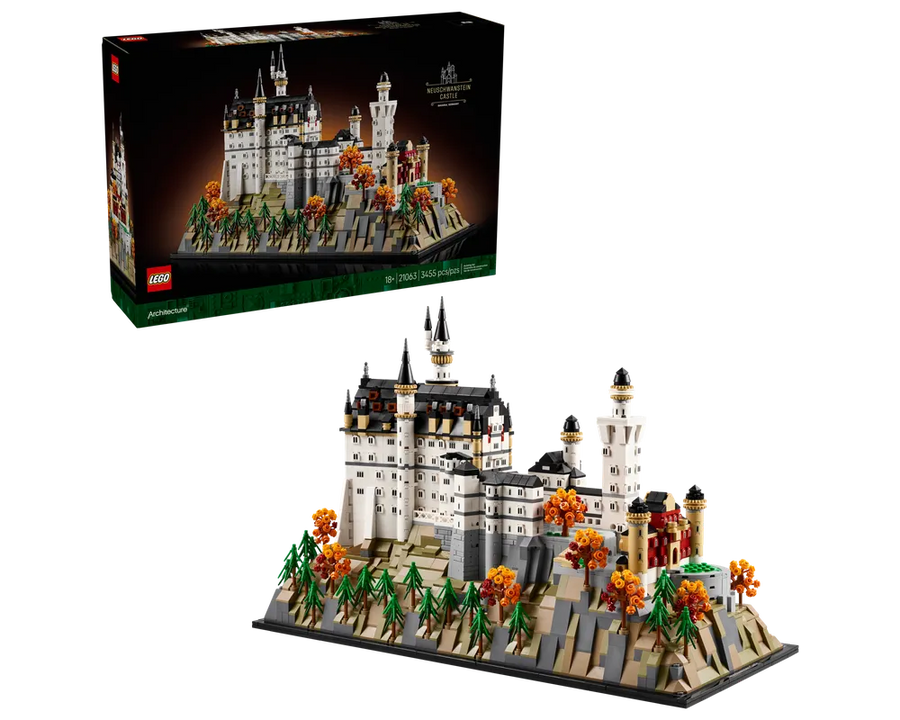 LEGO Architecture 21063 - Neuschwanstein Castle - Authentic LEGO Set Main Image