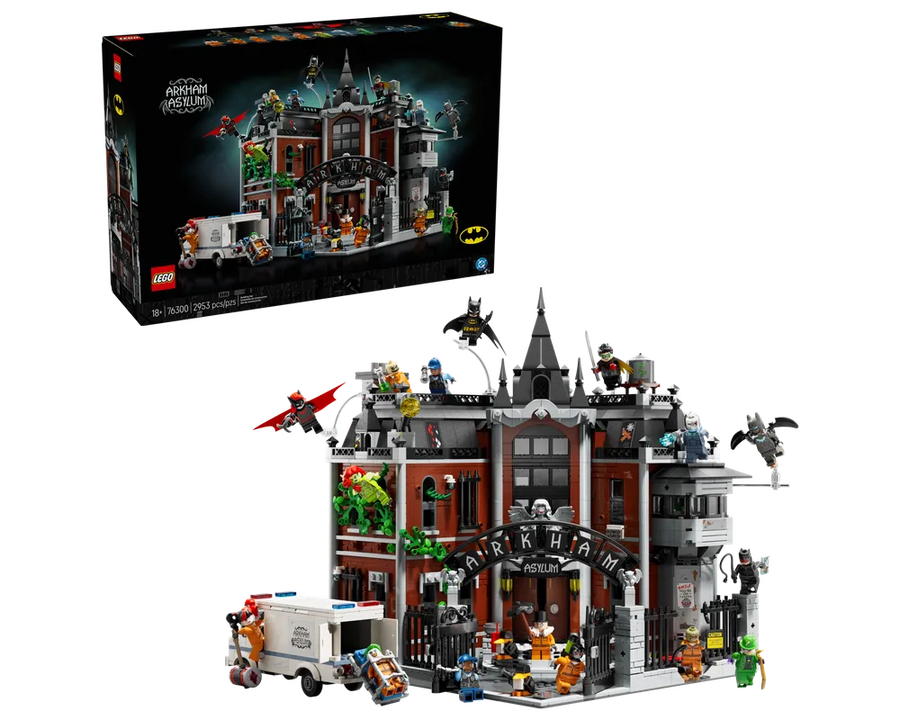 LEGO Super Heroes 76300 - Arkham Asylum - Authentic LEGO Set Main Image