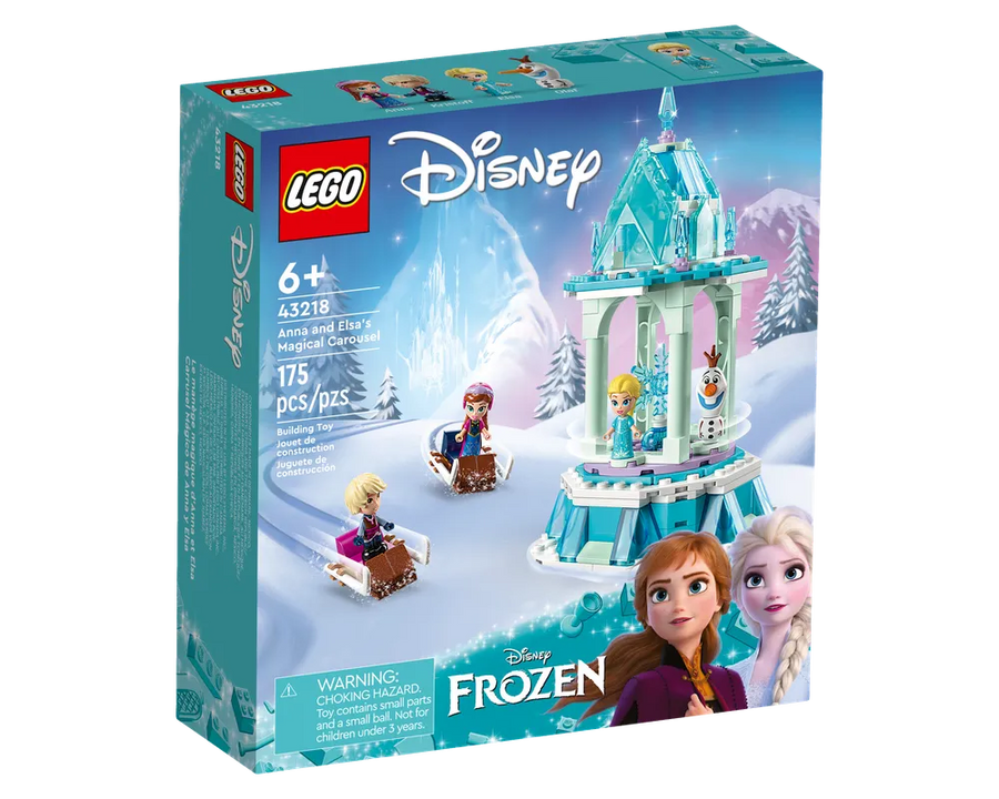 LEGO Disney 43218 - Anna and Elsa's Magical Carousel - Authentic LEGO Set Main Image
