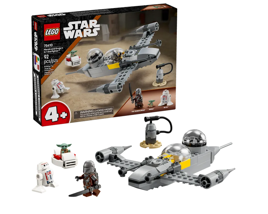 LEGO Star Wars 75410 - Mando and Grogu's N-1 Starfighter