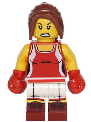 LEGO Collectible Minifigures col16-8 Kickboxer, Series 16, minifigure