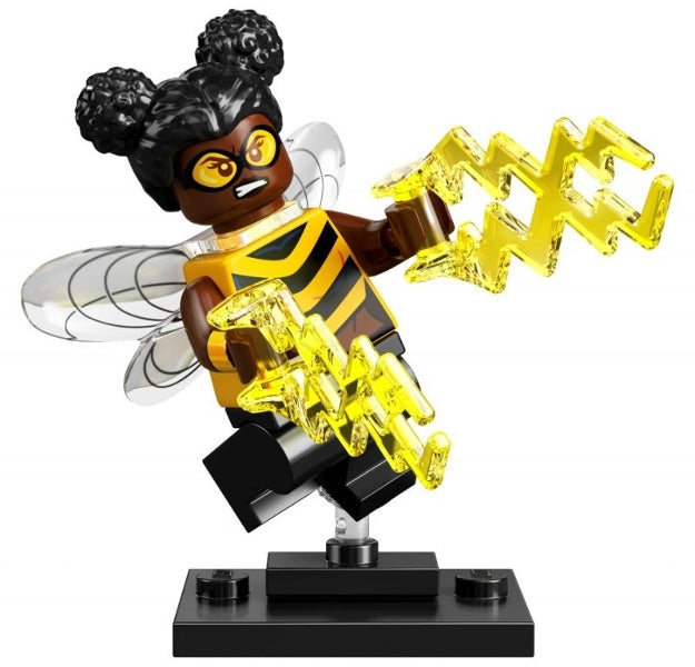 LEGO Collectible Minifigures colsh-14 - colsh Bumblebee, DC Super Heroes (Complete Set with Stand and Accessories)