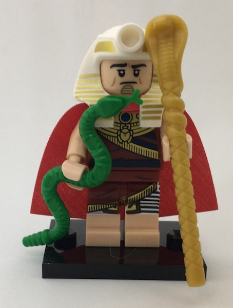 LEGO Collectible Minifigures coltlbm-19 - coltlbm King Tut, The LEGO Batman Movie, Serie 1 (Complete Set met Standaard en Accessoires)