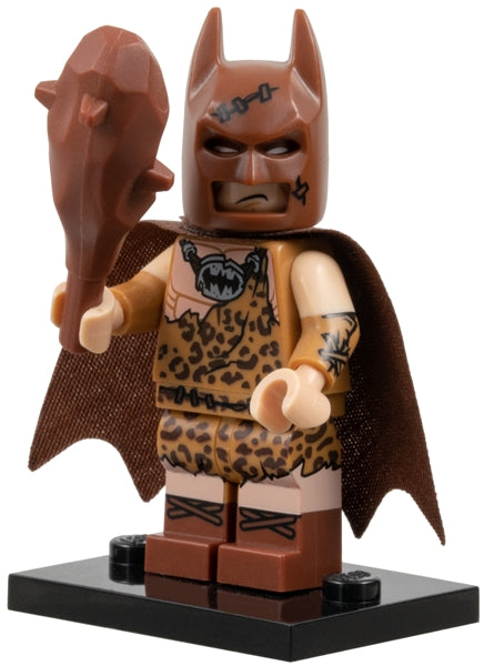 LEGO Collectible Minifigures coltlbm-4 - Clan of the Cave Batman, The LEGO Batman Movie, Serie 1 (Complete Set met Standaard en Accessoires)