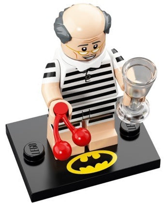 LEGO Collectible Minifigures coltlbm2-10 - Vakantie Alfred Pennyworth, The LEGO Batman Movie, Serie 2 (Complete Set met Standaard en Accessoires)