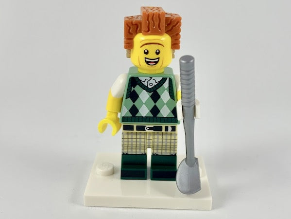 LEGO Collectible Minifigures coltlm2-12 - coltlm2 Gone Golfin' President Business, The LEGO Movie 2 (Complete Set with Stand and Accessories)