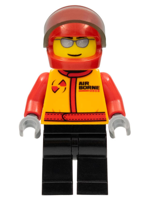 LEGO Minifigure cty0423 - Stuntpiloot, Airborne Spoilers