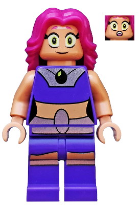 LEGO Minifigure dim054 - Starfire - Large Eyes