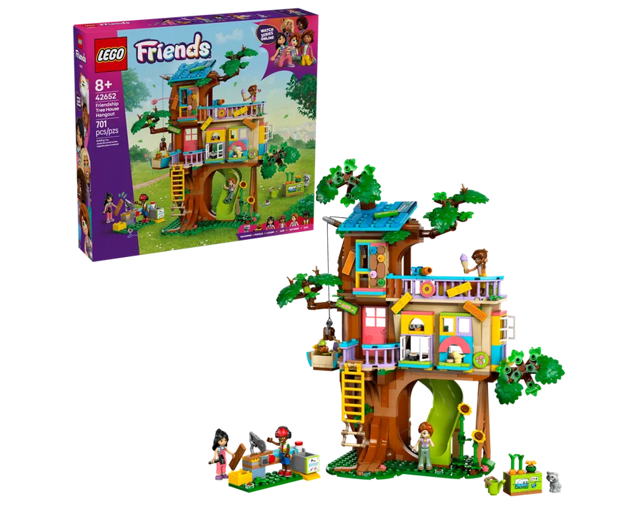 LEGO Friends 42652 - Friendship Tree House Hangout - Authentic LEGO Set Main Image