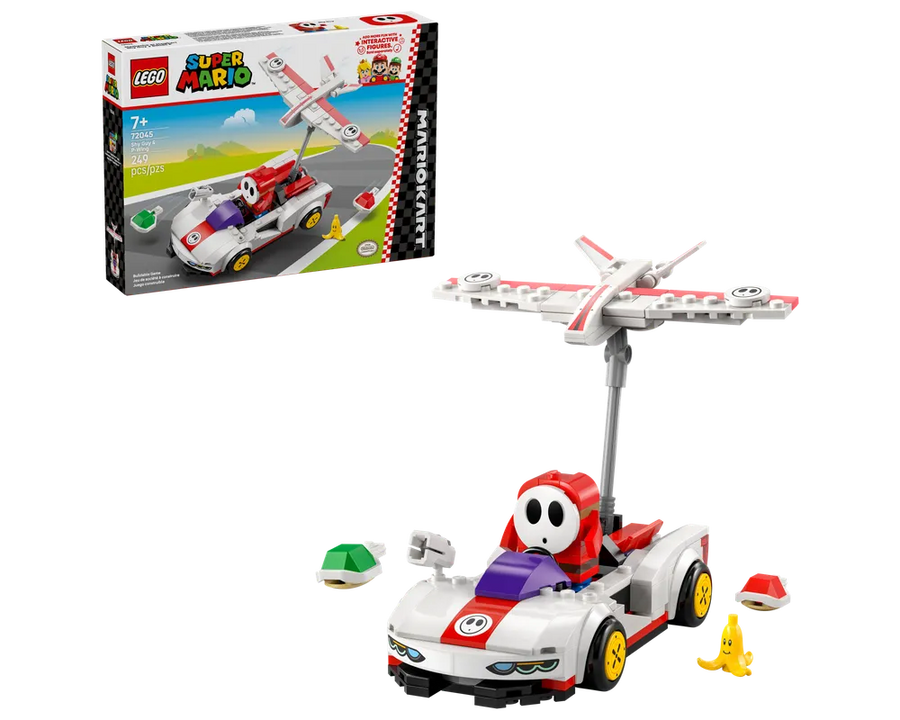 LEGO Super Mario 72045 - Shy Guy & P-Wing - Authentic LEGO Set Main Image