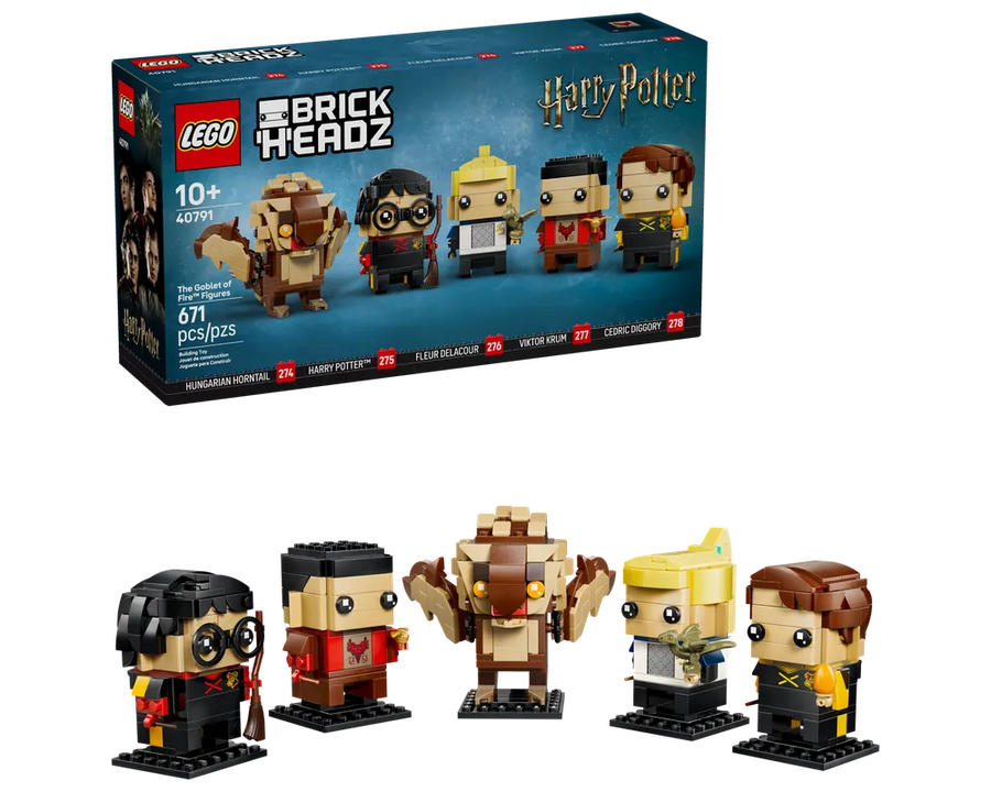 LEGO BrickHeadz 40791 - The Goblet of Fire Figures - Authentic LEGO Set Main Image
