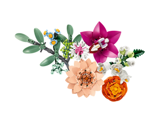 LEGO Botanicals 10342 - Pretty Pink Flower Bouquet - Authentic LEGO Set Image 6